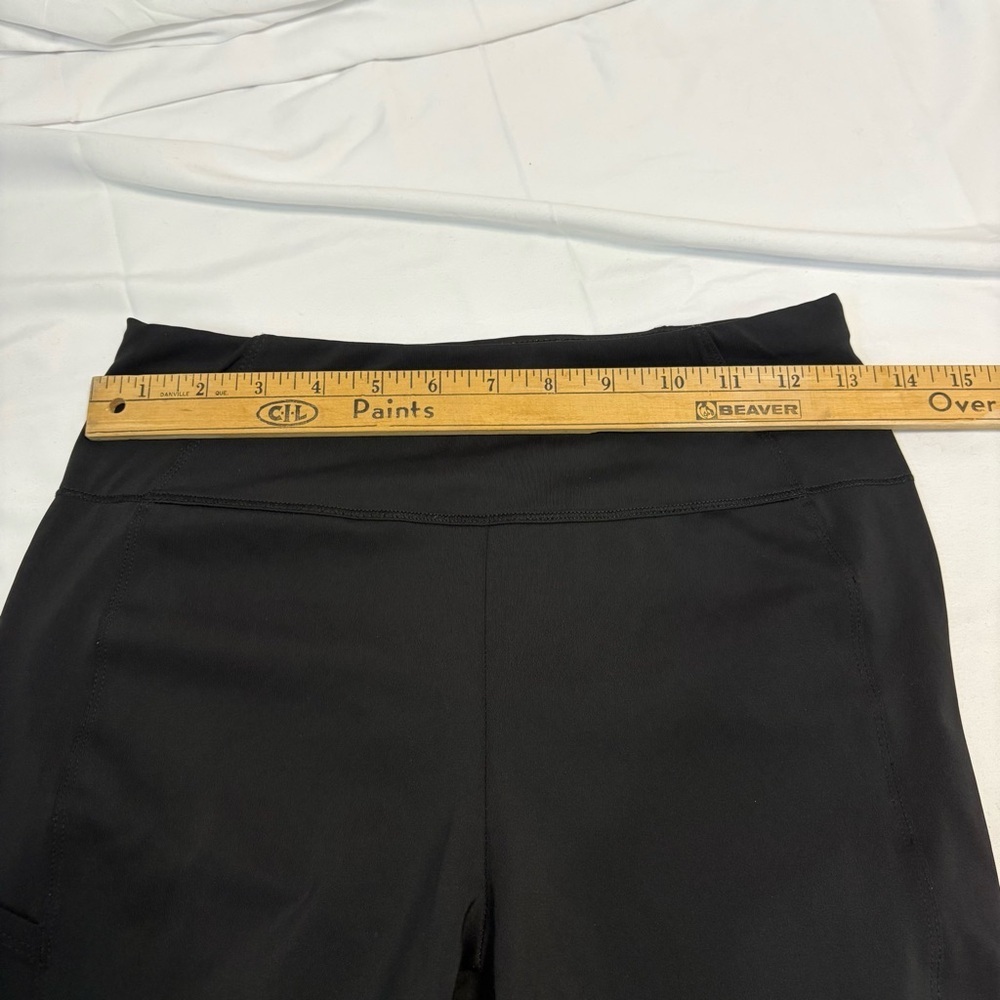 The North Face Leggings Girls XL (14/16) Black Athletic Side Pocket Flashdry - Picture 8 of 10